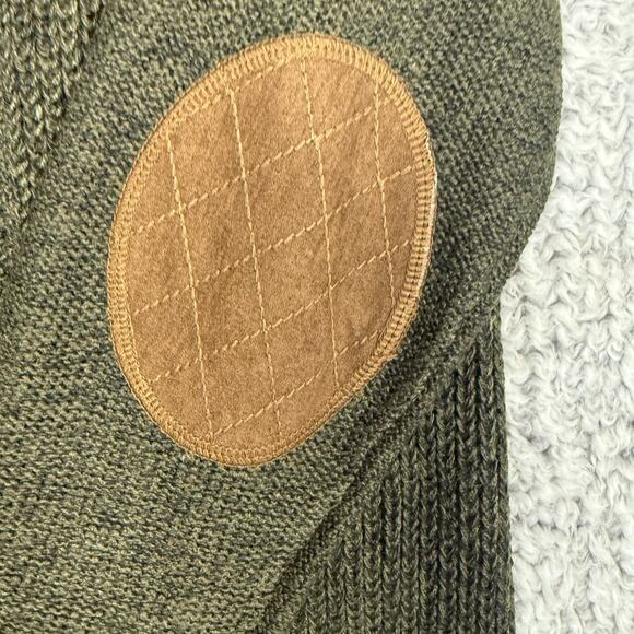 RDI Cardigan Burnt Olive Twist Olive Green Brown Sweater Size Medium Oversized - Picture 4 of 9